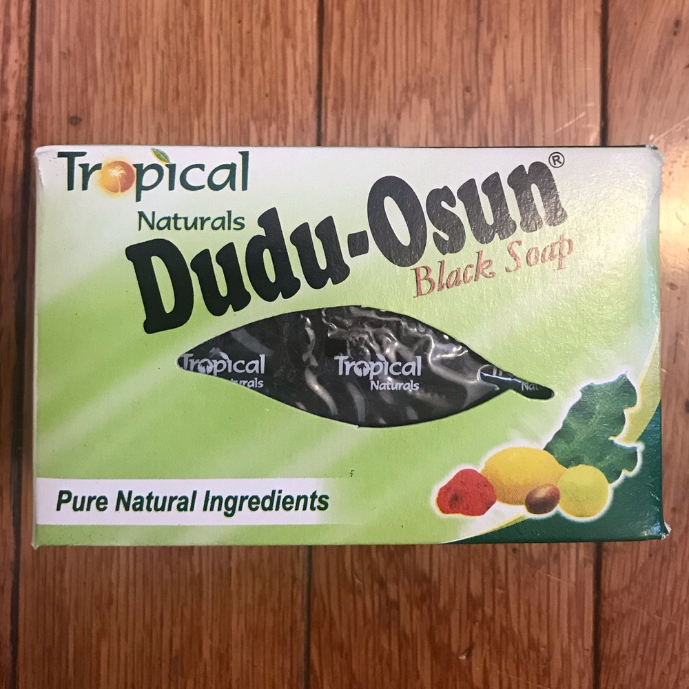 Dudu-Osun African Black Soap  (4 in a pack/$10)